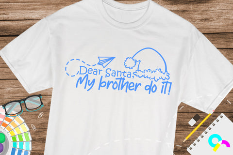 Christmas My brother do it svg SVG Artinrhythm shop 