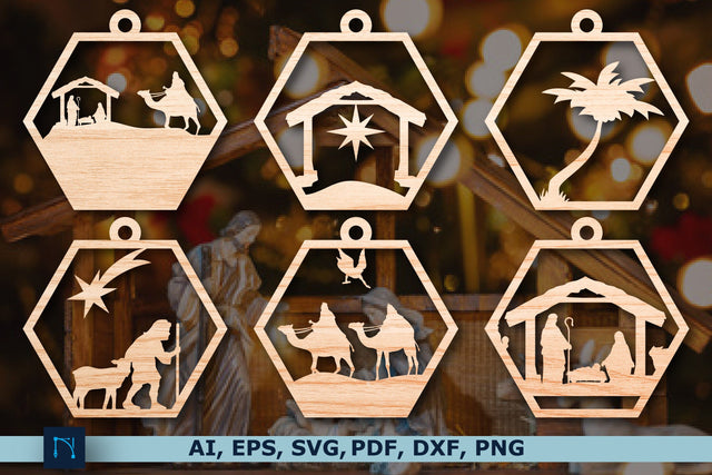 Christmas NATIVITY SCENE SVG bundle SVG MD JOYNAL ABDIN 