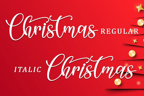 Christmas Nice Font Sakha Design Studio 