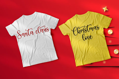 Christmas Nice Font Sakha Design Studio 