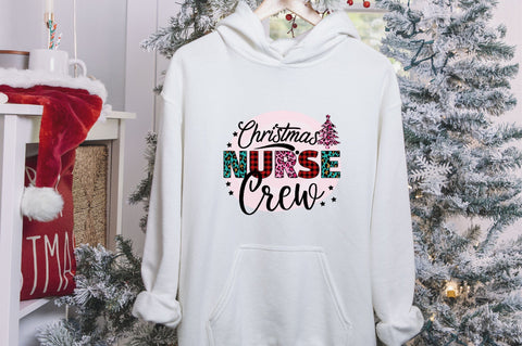 Christmas Nurse Crew Sublimation SVGArt 