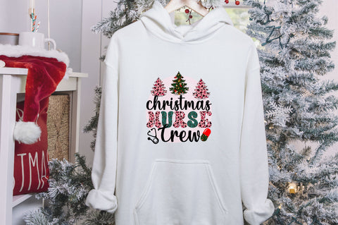 Christmas Nurse Crew Sublimation SVGArt 