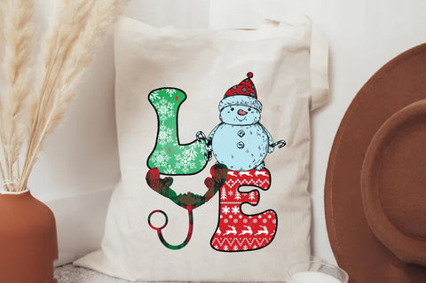 Christmas Nurse Love Sublimation Sublimation Jagonath Roy 