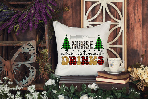 Christmas Nurse Sublimation Bundle Sublimation Rupkotha 