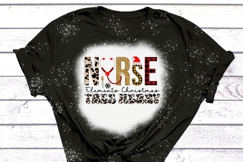 Christmas Nurse Sublimation Bundle Sublimation Rupkotha 