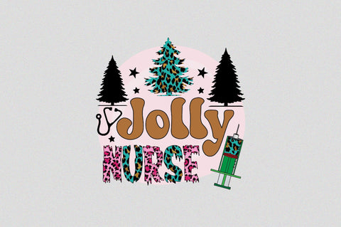 Christmas Nurse Sublimation Bundle Sublimation SVGArt 