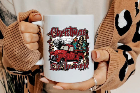 Christmas On The Farm Sublimation Sublimation Jagonath Roy 