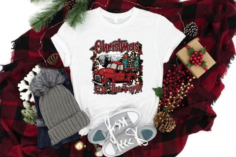 Christmas On The Farm Sublimation Sublimation Jagonath Roy 