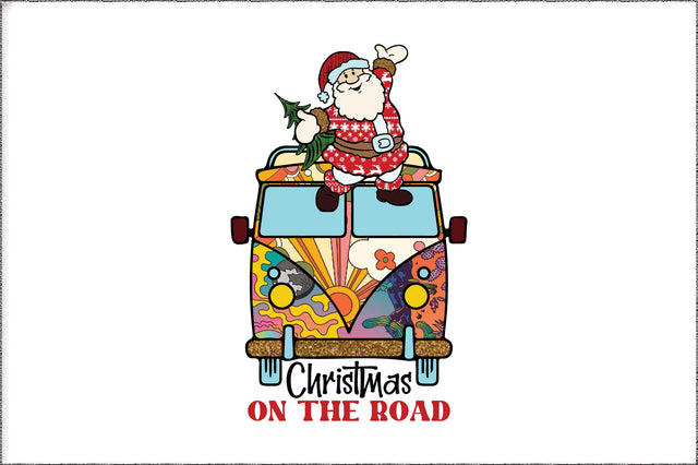 Christmas on the Road Sublimation Sublimation Jagonath Roy 