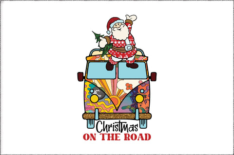 Christmas on the Road Sublimation Sublimation Jagonath Roy 