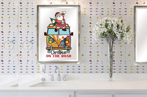 Christmas on the Road Sublimation Sublimation Jagonath Roy 