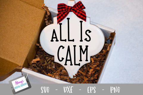 Christmas Ornament Bundle - 6 Arabesque Ornaments - Volume 3 SVG Stacy's Digital Designs 