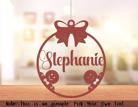 Christmas Ornament Bundle - SVG, PNG, DXF, EPS SVG Elsie Loves Design 