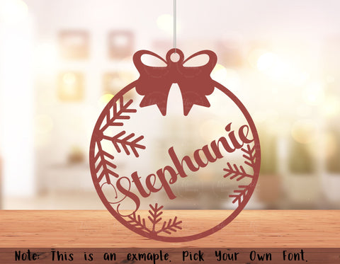 Christmas Ornament Bundle - SVG, PNG, DXF, EPS SVG Elsie Loves Design 