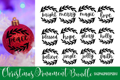 Christmas Ornament Bundle SVG SVG MockupSvgVenue 