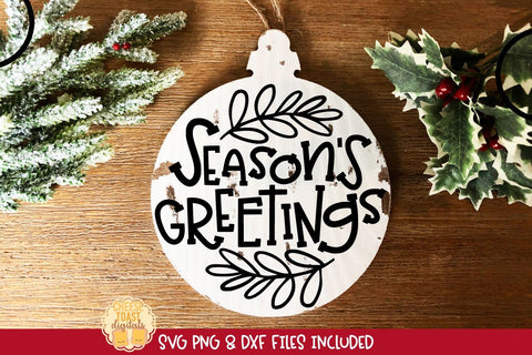 Christmas Ornament Bundle Vol 11 | Christmas SVG for Wood Rounds SVG Cheese Toast Digitals 