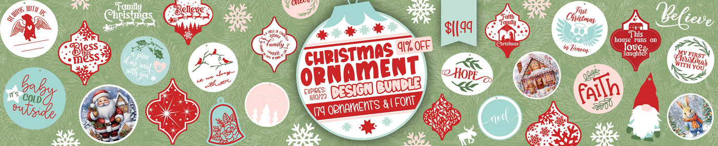 Christmas Ornament Design Bundle