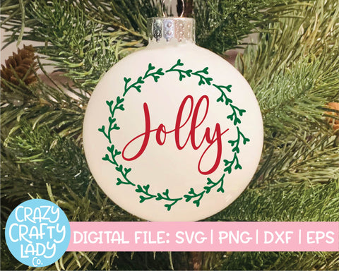 Christmas Ornament | Holiday Quote SVG Cut File Bundle SVG Crazy Crafty Lady Co. 