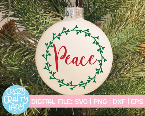 Christmas Ornament | Holiday Quote SVG Cut File Bundle SVG Crazy Crafty Lady Co. 