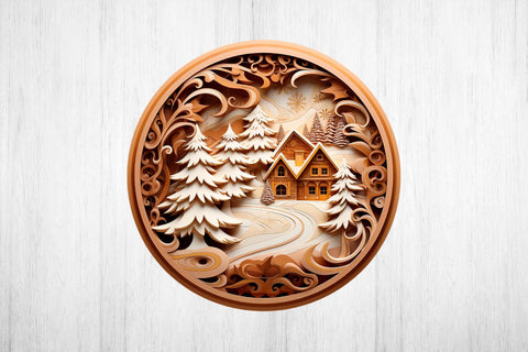 Christmas Ornament PNG. 3D Christmas. Sublimation Samaha Design 