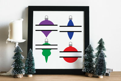 Christmas Ornament Splits SVG SVG Designed by Geeks 