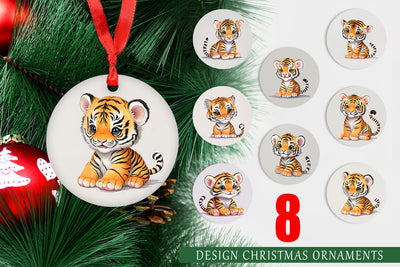 Christmas Ornament Sublimation artnoy 