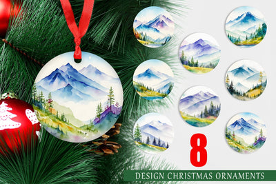 Christmas Ornament Sublimation artnoy 