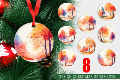Christmas Ornament Sublimation artnoy 