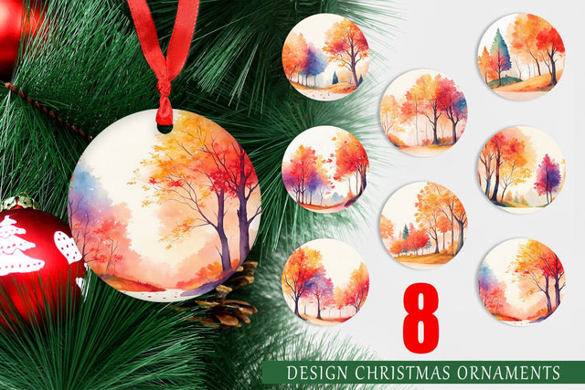 Christmas Ornament Sublimation artnoy 