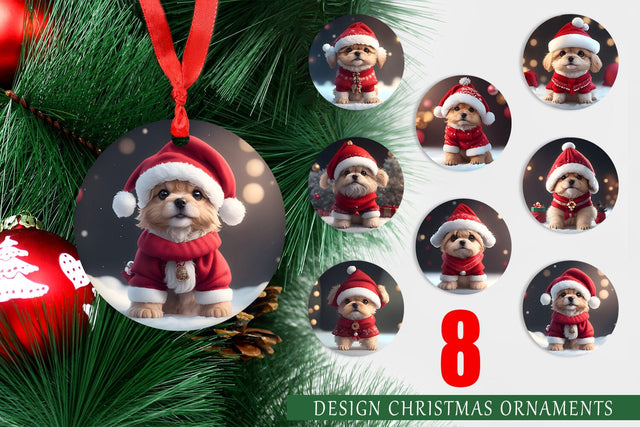 Christmas Ornament Sublimation artnoy 
