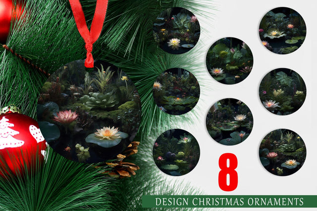 Christmas Ornament Sublimation artnoy 