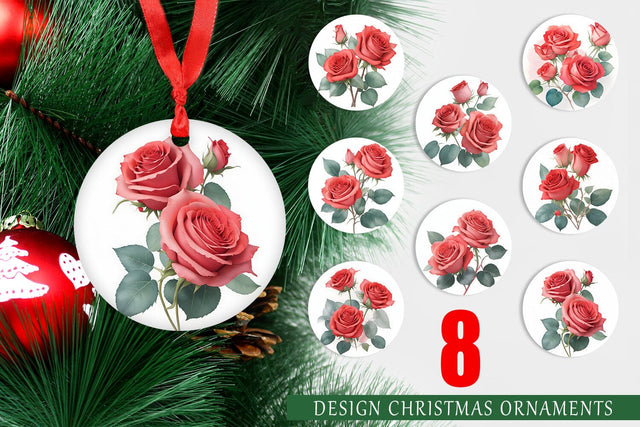 Christmas Ornament Sublimation artnoy 