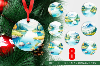 Christmas Ornament Sublimation artnoy 