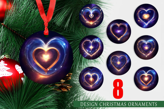 Christmas Ornament Sublimation artnoy 