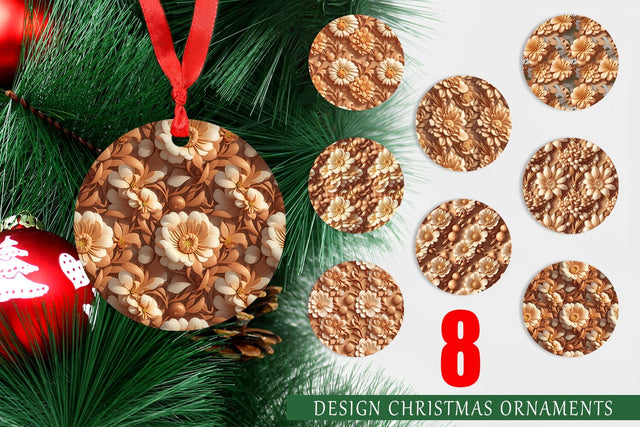 Christmas Ornament Sublimation artnoy 