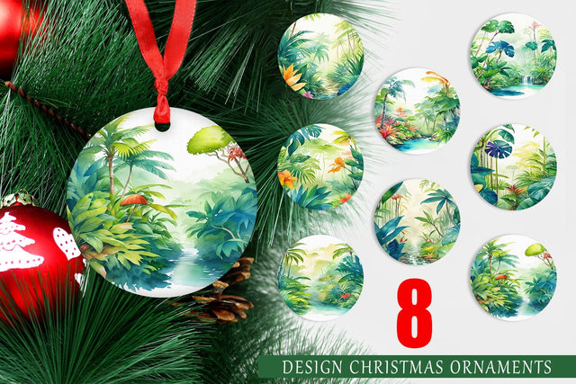 Christmas Ornament Sublimation artnoy 