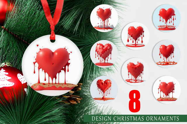 Christmas Ornament Sublimation artnoy 