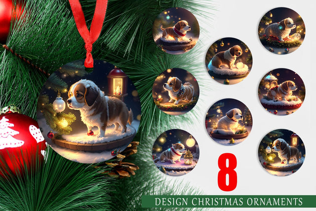 Christmas Ornament Sublimation artnoy 