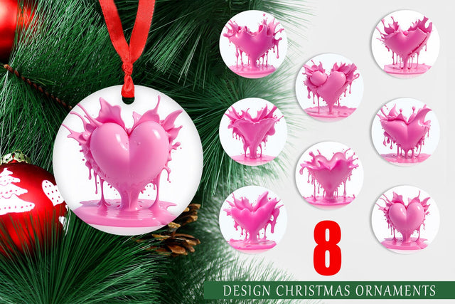 Christmas Ornament Sublimation artnoy 