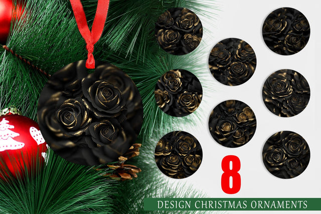 Christmas Ornament Sublimation artnoy 