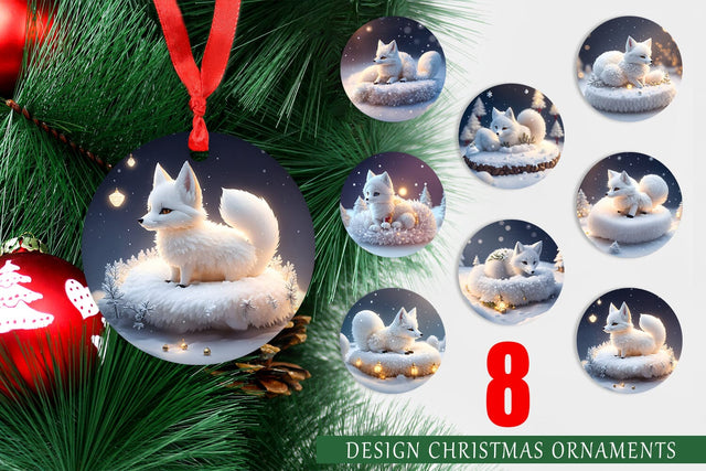 Christmas Ornament Sublimation artnoy 