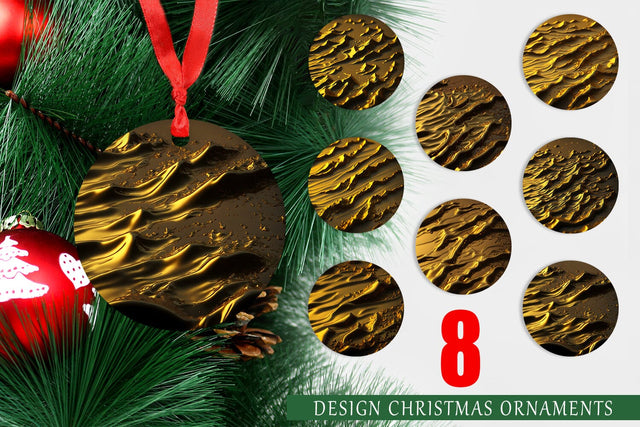 Christmas Ornament Sublimation artnoy 