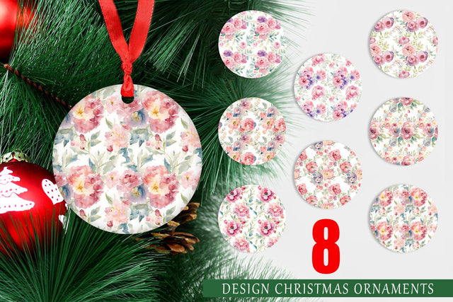 Christmas Ornament Sublimation artnoy 