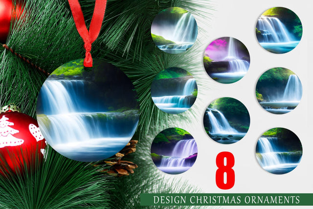 Christmas Ornament Sublimation artnoy 