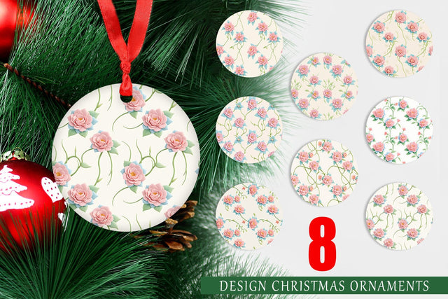 Christmas Ornament Sublimation artnoy 