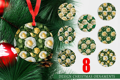 Christmas Ornament Sublimation artnoy 