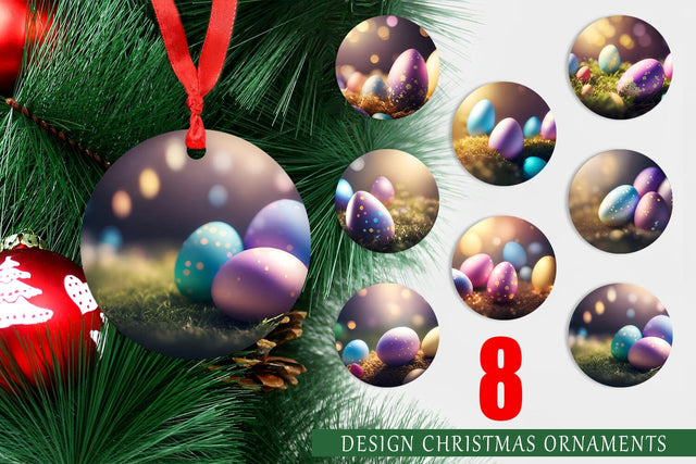 Christmas Ornament Sublimation artnoy 