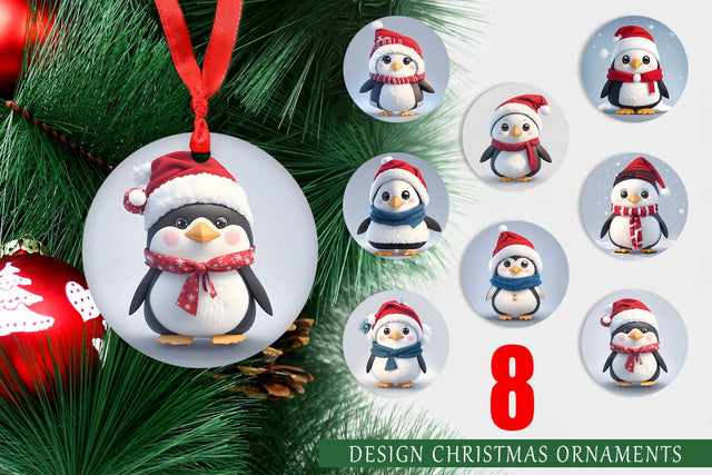 Christmas Ornament Sublimation artnoy 