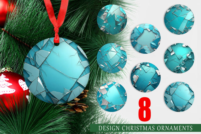 Christmas Ornament Sublimation artnoy 