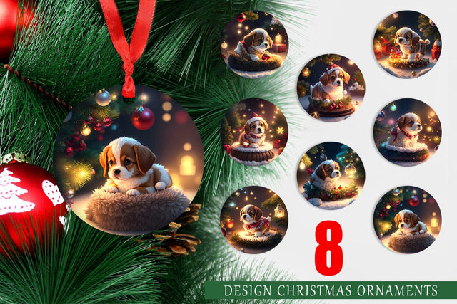 Christmas Ornament Sublimation artnoy 